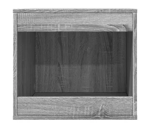 Kačių Kraiko Dėžės Spintelė, Pilka Ąžuolo, 47X59X42cm Mediena