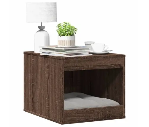 Kaķu Pakaišu Kastes Korpuss 47X59X42 Cm Inženierijas Koks Vidaxl