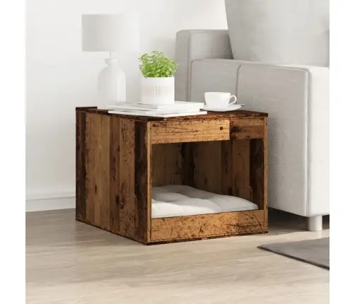 Kaķu Pakaišu Kastes Korpuss 47X59X42 Cm Inženierijas Koks Vidaxl