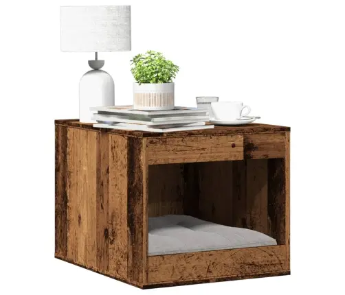 Kaķu Pakaišu Kastes Korpuss 47X59X42 Cm Inženierijas Koks Vidaxl