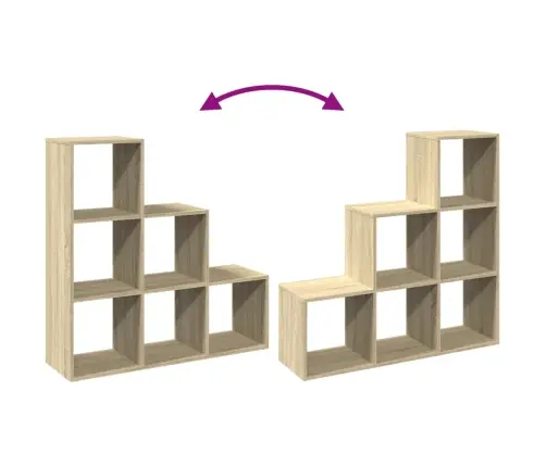 Pertvara/Knygų Spinta, 3 Aukštų, Ąžuolo, 99X29X99cm Mediena