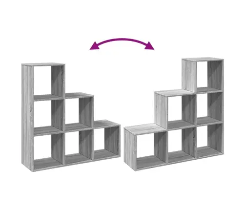 Telpas Sadalītājs, Grāmatu Plaukts, 3 Līmeņi, 99X29X99 Cm Vidaxl