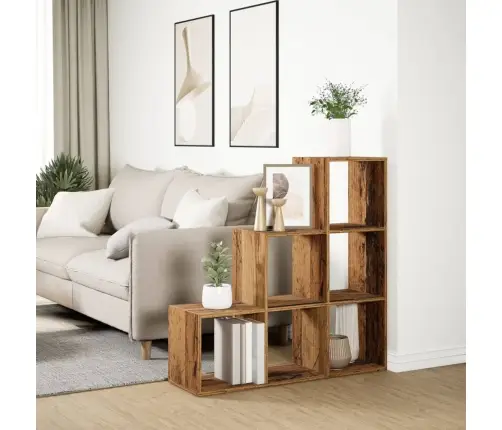 Telpas Sadalītājs, Grāmatu Plaukts, 3 Līmeņi, 99X29X99 Cm Vidaxl