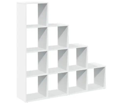 Telpas Sadalītājs, Grāmatu Plaukts, 4 Līmeņi, 131,5X29X131,5 Cm Vidaxl