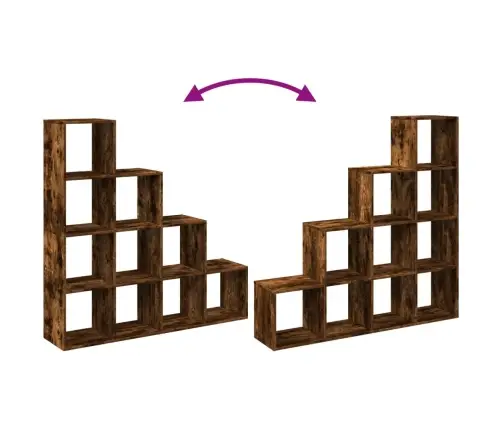 Pertvara/Knygų Spinta, Ąžuolo, 131,5X29X131,5cm 4 Aukštų