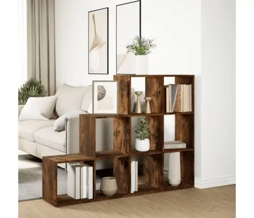 Pertvara/Knygų Spinta, Ąžuolo, 137,5X29X103,5cm 3 Aukštų