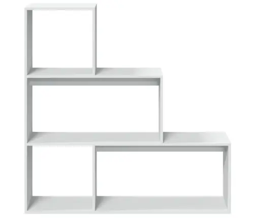 Kambario Pertvara/Knygų Spinta, Balta, 123X29X123cm 3 Pakopų