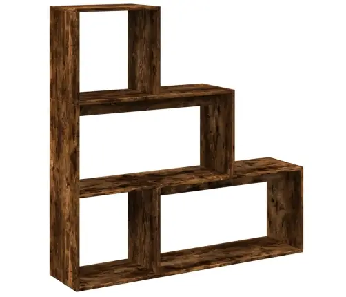 Telpas Sadalītājs, Grāmatu Plaukts, 3 Līmeņi, 123X29X123 Cm Vidaxl