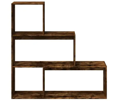 Telpas Sadalītājs, Grāmatu Plaukts, 3 Līmeņi, 123X29X123 Cm Vidaxl