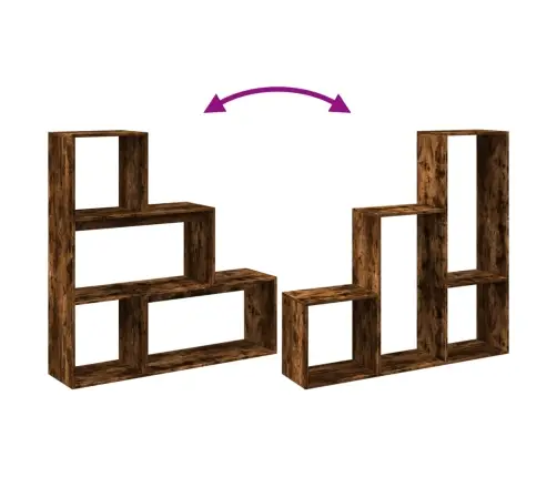 Telpas Sadalītājs, Grāmatu Plaukts, 3 Līmeņi, 123X29X123 Cm Vidaxl