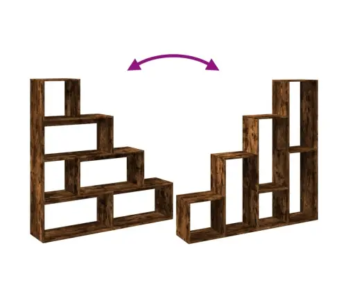 Telpas Sadalītājs, Grāmatu Plaukts, 4 Līmeņi, 143,5X29X143,5 Cm Vidaxl