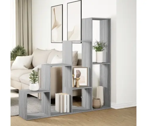 Telpas Sadalītājs, Grāmatu Plaukts, 4 Līmeņi, 143,5X29X143,5 Cm Vidaxl