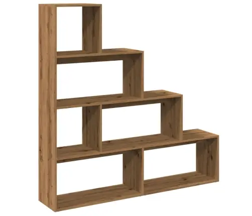 Telpas Sadalītājs, Grāmatu Plaukts, 4 Līmeņi, 143,5X29X143,5 Cm Vidaxl