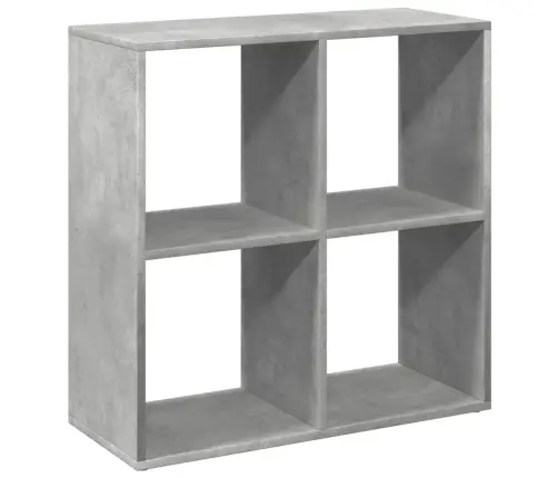 Ruumijagaja/Raamatukapp, Betoonhall, 69,5X29X69,5 Cm Tehispuit