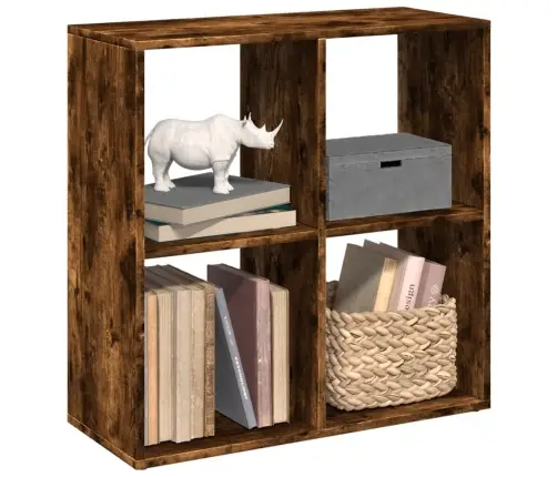 Ruumijagaja/Raamatukapp, Suitsutamm 69,5X29X69,5 Cm Tehispuit