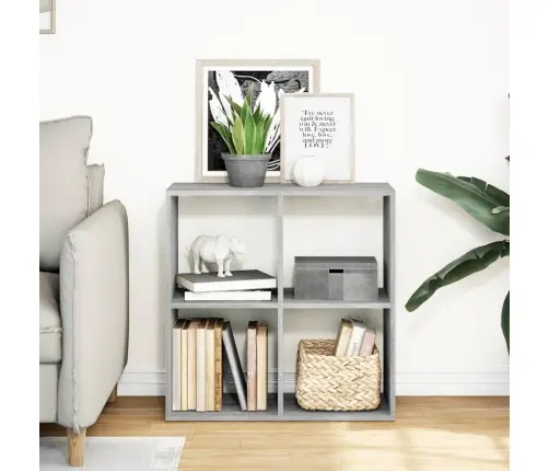 Ruumijagaja/Raamatukapp, Hall Sonoma 69,5X29X69,5 Cm Tehispuit