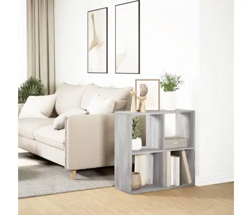 Ruumijagaja/Raamatukapp, Hall Sonoma 69,5X29X69,5 Cm Tehispuit