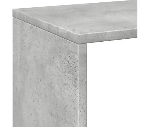 Ruumijagaja/Raamatukapp, Betoonhall, 69,5X29X103,5 Cm Tehispuit