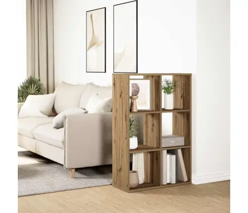 Ruumijagaja/Raamatukapp, Käsitöötamm 69,5X29X103,5 Cm Tehispuit