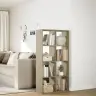 Telpas Sadalītājs, Grāmatu Plaukts, 69,5X29X137,5 Cm Vidaxl