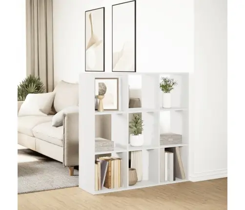Telpas Sadalītājs, Grāmatu Plaukts, Balts, 102X29X103,5 Cm Vidaxl Telpas Sadalītājs, Grāmatu Plaukts, Balts, 102X29X103,5 Cm Vidaxl