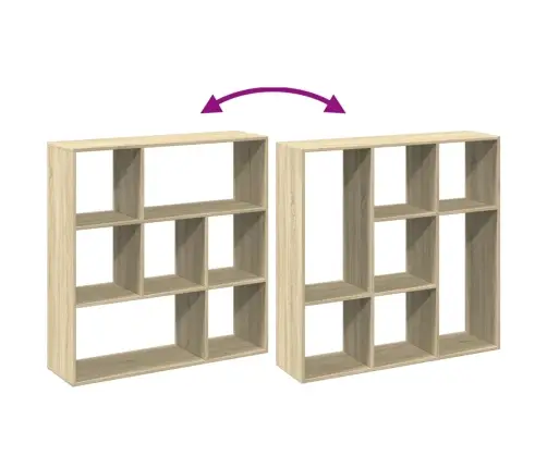 Ruumijagaja/Raamatukapp, Sonoma Tamm 102X29X103,5 Cm Tehispuit