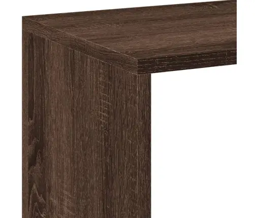 Telpas Sadalītājs, Grāmatu Plaukts, Ozolkoka, 102X29X103,5 Cm Vidaxl