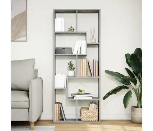 Pertvara/Knygų Spinta, Betono, 67X25X161,5cm Mediena