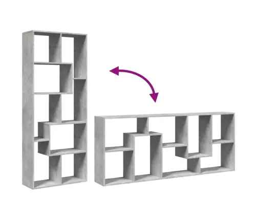 Pertvara/Knygų Spinta, Betono, 67X25X161,5cm Mediena