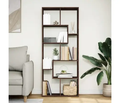 Telpas Sadalītājs, Grāmatu Plaukts, Ozolkoka, 67X25X161,5 Cm Vidaxl Telpas Sadalītājs, Grāmatu Plaukts, Ozolkoka, 67X25X161,5 Cm Vidaxl