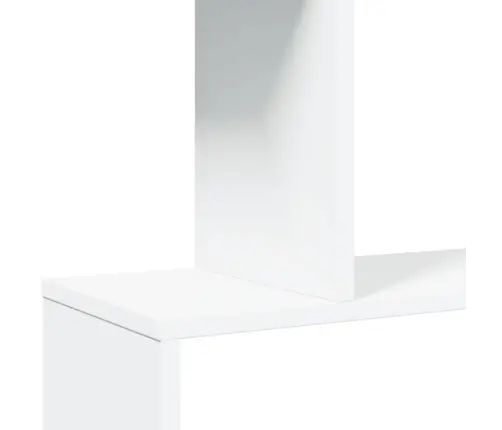 Ruumijagaja 6 Korrust, Valge, 70X24X193 cm Tehispuit