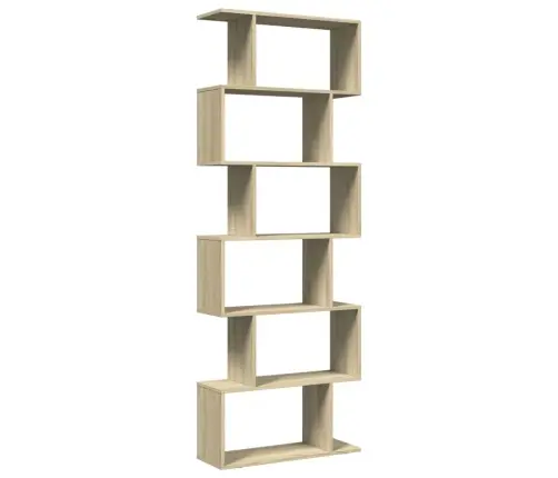 Telpas Sadalītājs, Grāmatu Plaukts, 6 Līmeņi, 70X24X193 Cm Vidaxl