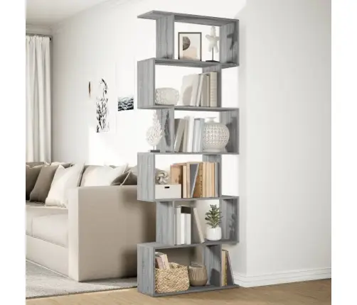 Ruumijagaja 6 Korrust, Hall Sonoma, 70 X 24 X 193 cm Tehispuit