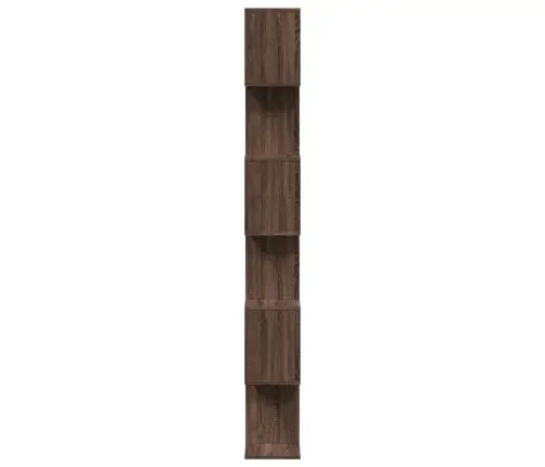 Pertvara/Knygų Spinta, Ruda, 70X24X193cm 6 Pakopų, Mediena