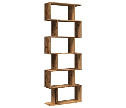 Telpas Sadalītājs, Grāmatu Plaukts, 6 Līmeņi, 70X24X193 Cm Vidaxl