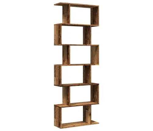 Telpas Sadalītājs, Grāmatu Plaukts, 6 Līmeņi, 70X24X193 Cm Vidaxl
