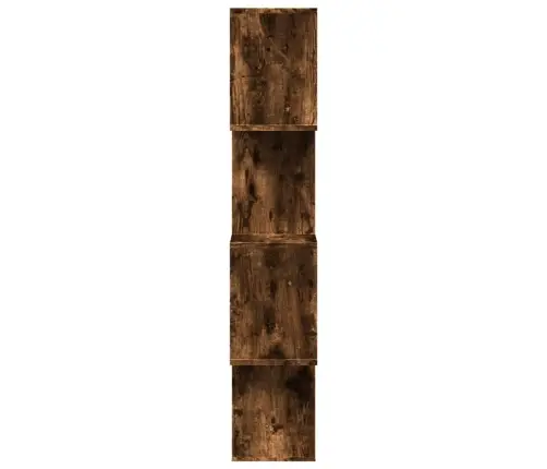 Pertvara/Knygų Spinta, Dūminio Ąžuolo, 70X24X129cm 4 Pakopų