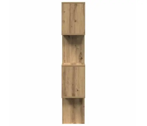 Telpas Sadalītājs, Grāmatu Plaukts, 4 Līmeņi, 70X24X129 Cm Vidaxl