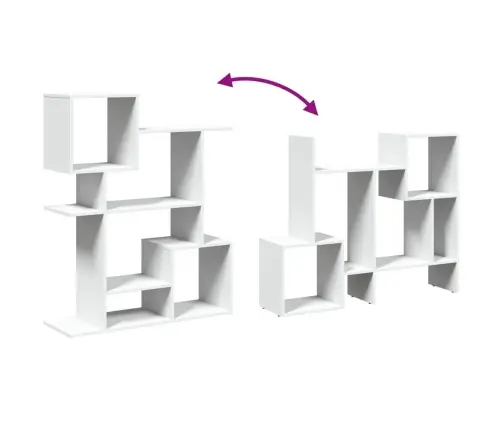 Kambario Pertvara/Knygų Spinta, Balta, 92X29X112cm Mediena Kambario Pertvara/Knygų Spinta, Balta, 92X29X112cm Mediena