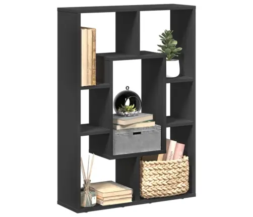 Grāmatplaukts, Melns, 63X20X90 Cm, Inženierijas Koks Vidaxl Grāmatplaukts, Melns, 63X20X90 Cm, Inženierijas Koks Vidaxl