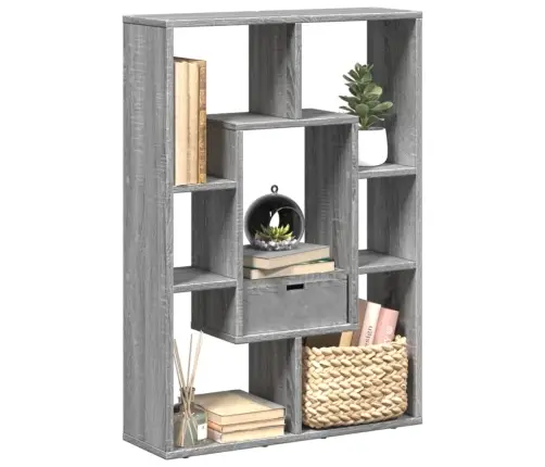 Raamaturiiul, Hall Sonoma Tamm, 63X20X90 cm Tehispuit