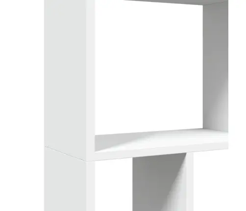 Grāmatu Plaukts, Balts, 60X20X120 Cm, Inženierijas Koks Vidaxl