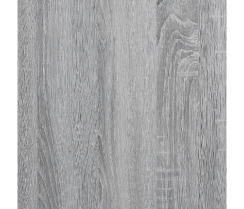 Grāmatu Plaukts, Pelēka Koka, 60X20X120 Cm, Inženierijas Koks Vidaxl