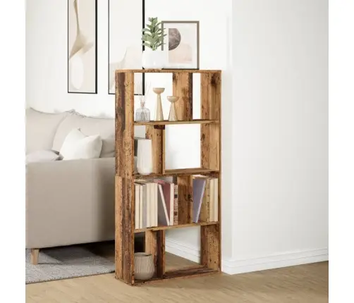 Knygų Spinta, Sendintos Medienos, 60X20X120cm Apdirbta Mediena