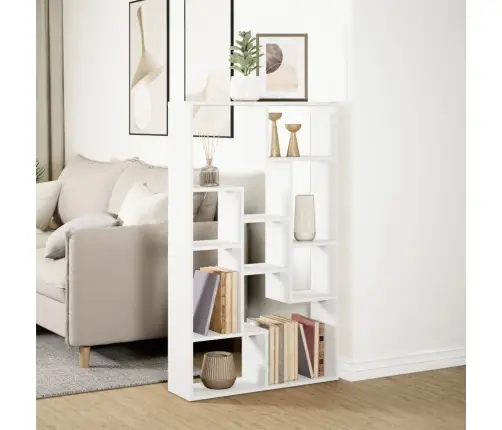 Grāmatu Plaukts, Balts, 72X20X120 Cm, Inženierijas Koks Vidaxl