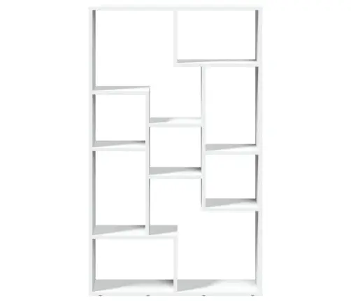 Grāmatu Plaukts, Balts, 72X20X120 Cm, Inženierijas Koks Vidaxl