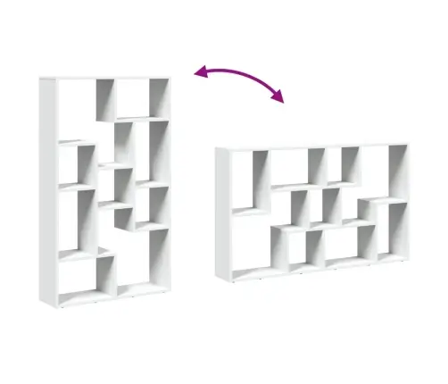 Grāmatu Plaukts, Balts, 72X20X120 Cm, Inženierijas Koks Vidaxl