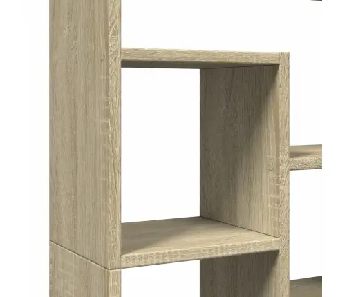 Grāmatplaukts, Ozola Krāsa, 72X20X120 Cm, Konstruēts Koks Vidaxl