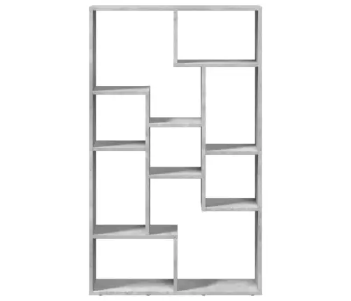 Raamaturiiul, Betoonhall, 72X20X120 cm Tehispuit