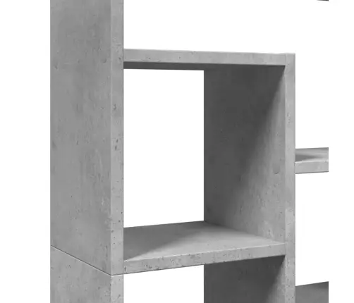 Raamaturiiul, Betoonhall, 72X20X120 cm Tehispuit